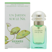 Un Jardin Sur Le Nil Eau De Toilette, Hermès, 30 ml – glasflaske med blød grøn gradient og afrundet design, afdæmpet