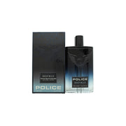 Police Contemporary Deep Blue Eau de Toilette 100 ml fra Police – mørkeblå flakon i kantet glas med sort hætte og sølvdetaljer