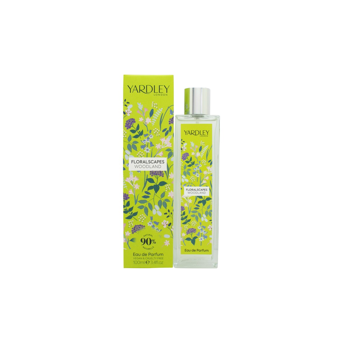 Yardley Floralscapes Woodland Eau de Parfum 100ml Spray