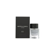 Bottega Veneta Illusione Bois Nu Eau de Toilette 50 ml, Bottega Veneta – klar glasflaske med sort låg og enkel beige etiket