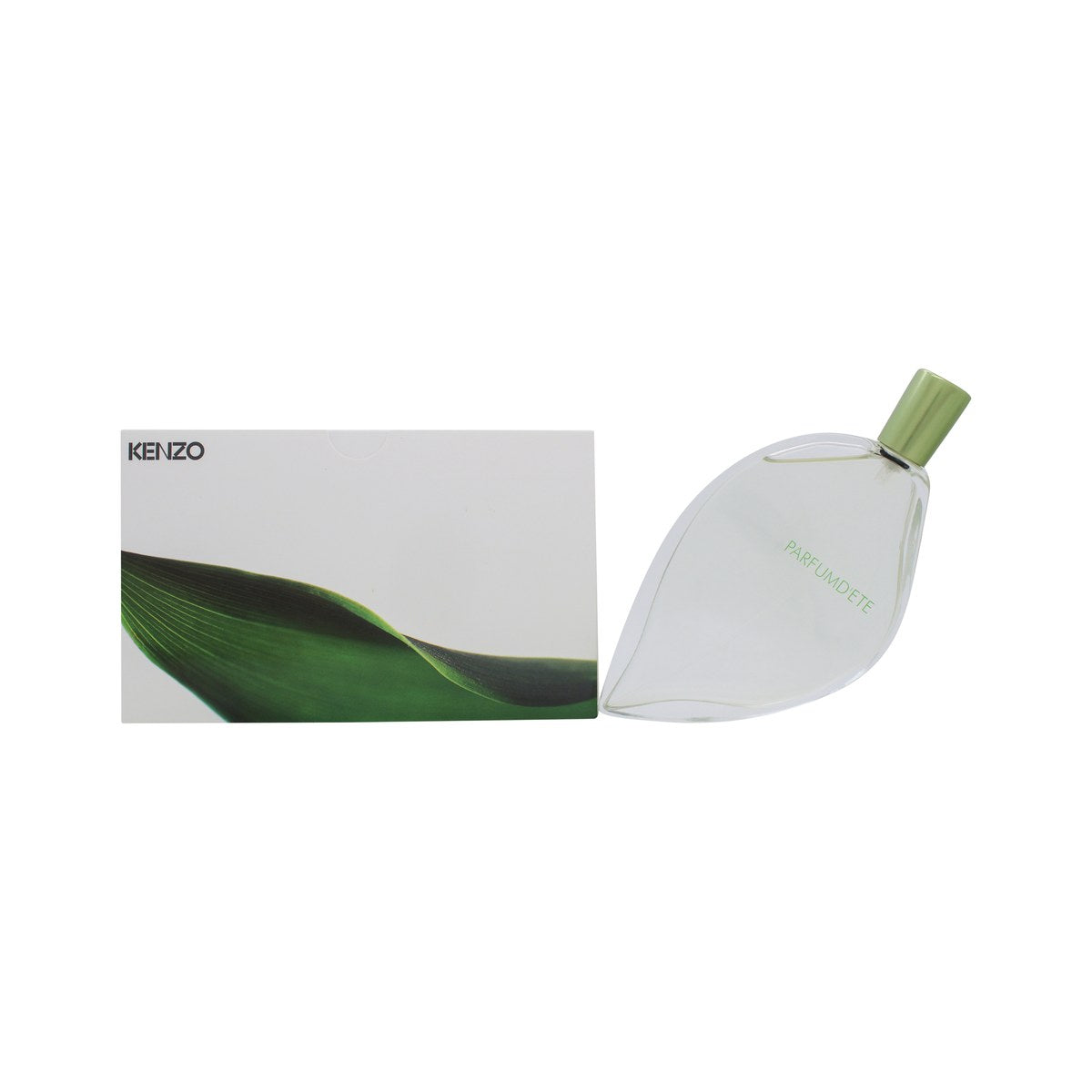 Kenzo Parfum D'Ete Eau de Parfum 75 ml fra Kenzo – slank, buet klar flakon med lysegrøn tint og bladformet top