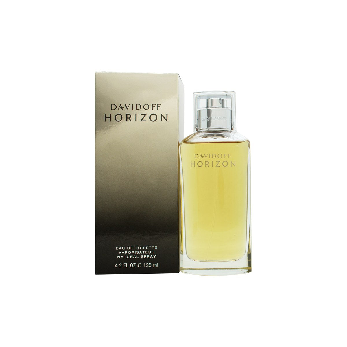 Davidoff Horizon Eau de Toilette 125 ml fra Davidoff, klar glasflaske med sølvlåg og blålig tone