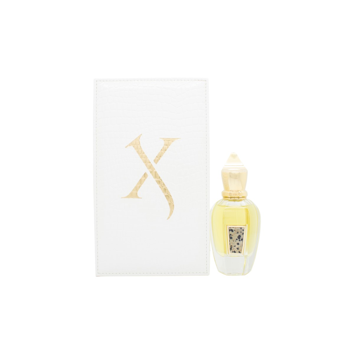 Xerjoff 17/17 Symphonium Eau de Parfum 50 ml – sort lakflakon med gulddetaljer og rund guldkork med X-emblem