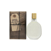 Diesel Fuel For Life Eau de Toilette 50ml, Diesel 50 ml – brun glasflakon i rå lærredspose med lynlåsdetalje