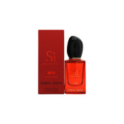 Giorgio Armani Si Passione Eclat De Parfum Eau de Parfum 30 ml – rødtonet glasflakon med sort hætte