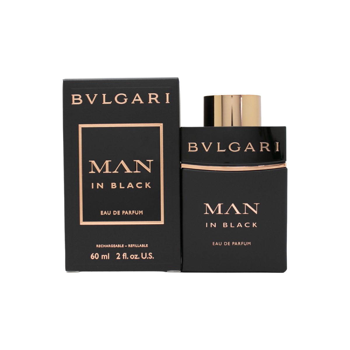 Bvlgari Man In Black Eau de Parfum 60ml Refillable Spray