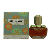 Girl Of Now Lovely Eau De Parfum, Elie Saab, 30 ml – pink facetteret glasflakon med blomstret hals og mandelformet låg