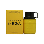 Armaf Odyssey Mega Eau de Parfum, Armaf 100 ml – cylindrisk blå flakon med sølvfarvet låg og blank finish