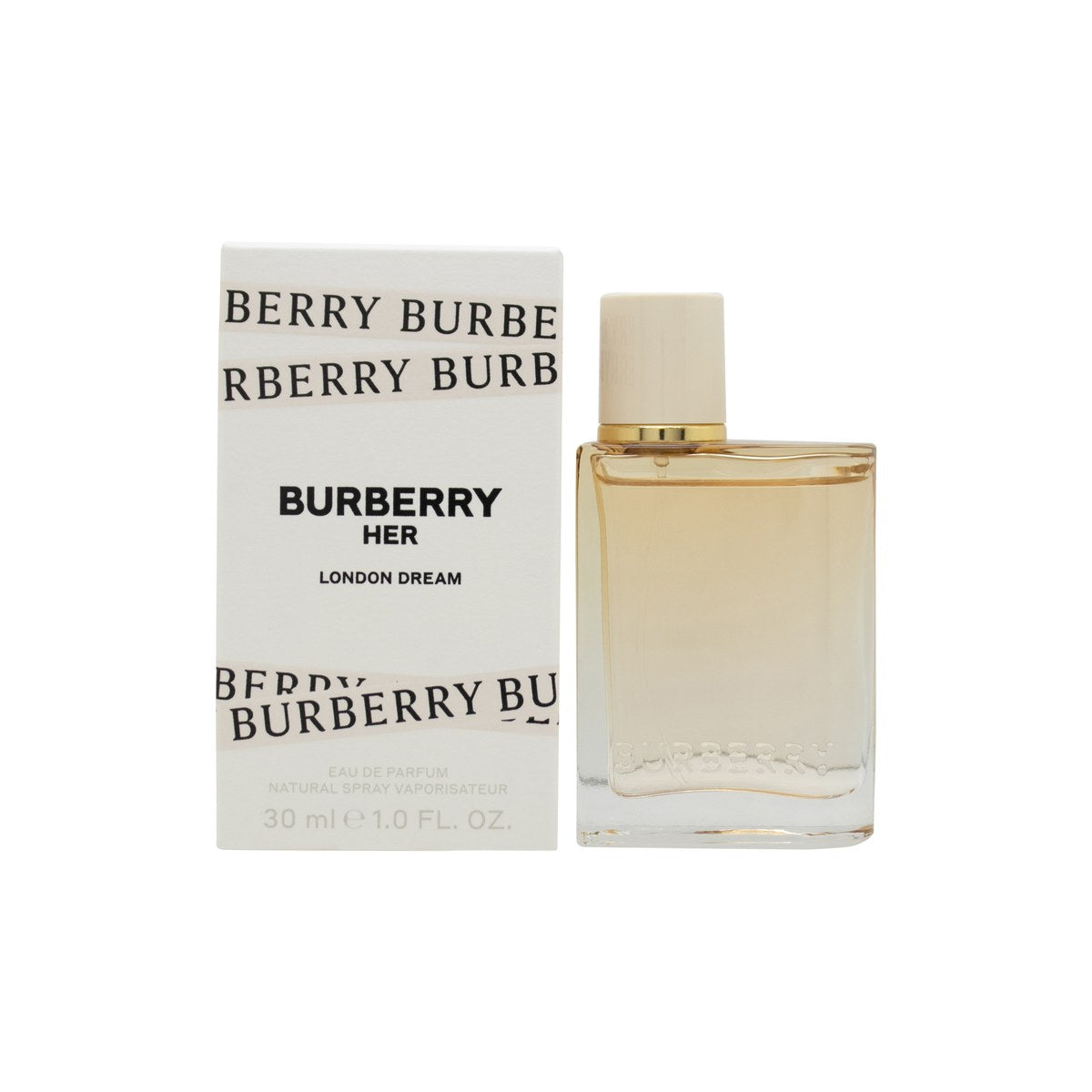 Burberry Her London Dream Eau de Parfum 30 ml – lys rosa glasflaske med afrundet form og hvid prop i enkelt design.