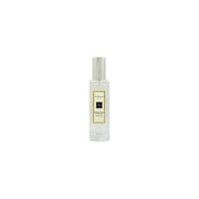 English Pear & Freesia Eau De Cologne Jo Malone 30 ml, klar rektangulær glasflaske med sølvfarvet låg og minimalistisk etiket