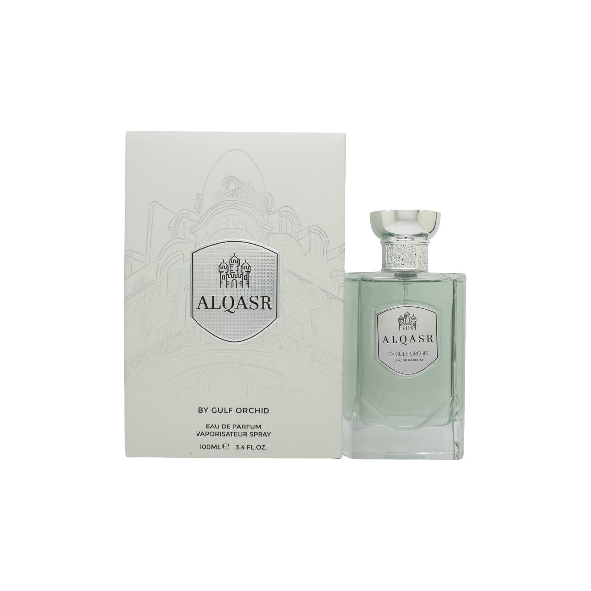 Gulf Orchid Al Qasr Silver Eau de Parfum 100ml Spray