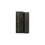 Giorgio Armani Emporio He Eau de Toilette 50 ml – cylindrisk flakon i frostet glas med sølvgrå metalfinish