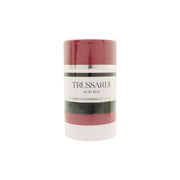 Trussardi Ruby Red Eau De Parfum 60 ml viser en dybrød, facetteret glasflakon med bløde former og gylden låg