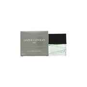 Jasper Conran Man Eau de Toilette 40 ml fra Jasper Conran i klar rektangulær flakon med sølvfarvet låg og enkelt design