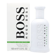 Hugo Boss Boss Bottled Unlimited Eau de Toilette, 100 ml – mat lysegrøn flakon med sølvdetaljer