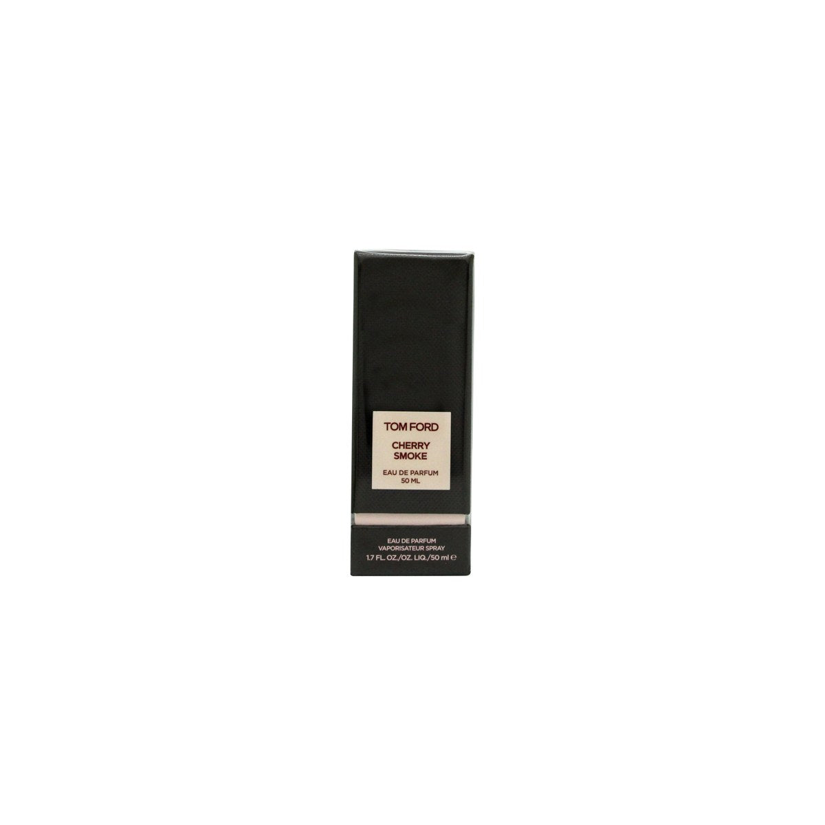 Tom Ford Cherry Smoke Eau de Parfum 50 ml fra Tom Ford i mørkerød firkantet flakon med guldetiket og sort låg