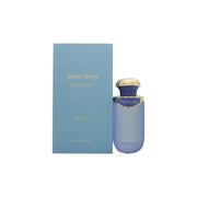 Jenny Glow Femiluxe Eau De Parfum 100 ml – klar glasflaske med gylden væske og firkantet låg i enkelt, feminint design