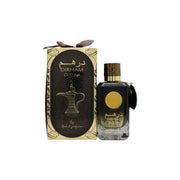 Ard Al Zaafaran Dirham Oud Eau de Parfum 100 ml fra Ard Al Zaafaran med mørk ravfarvet flakon og gylden hætte
