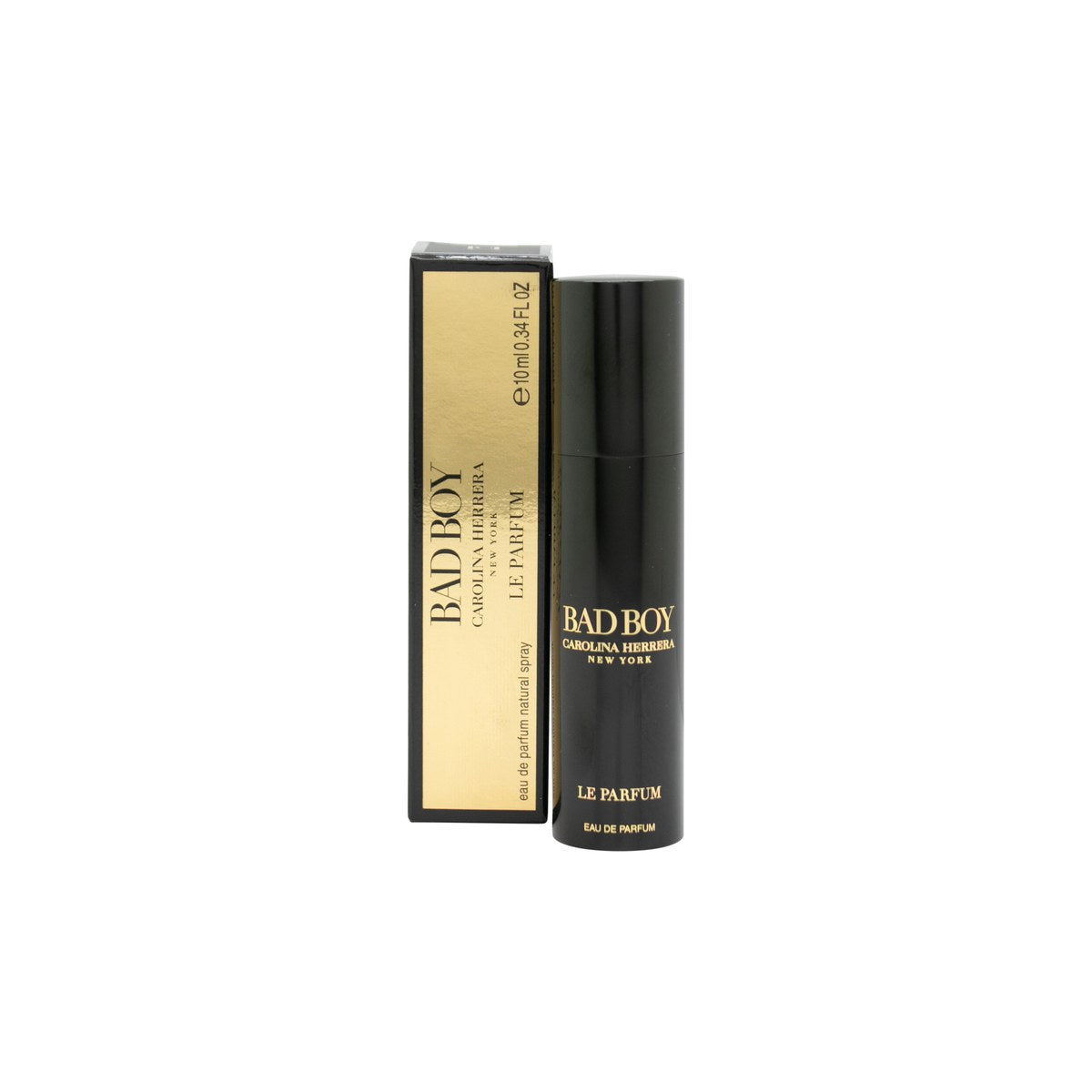 Carolina Herrera Bad Boy Le Parfum Eau de Parfum 10 ml fra Carolina Herrera, sort lynformet flakon i mat finish