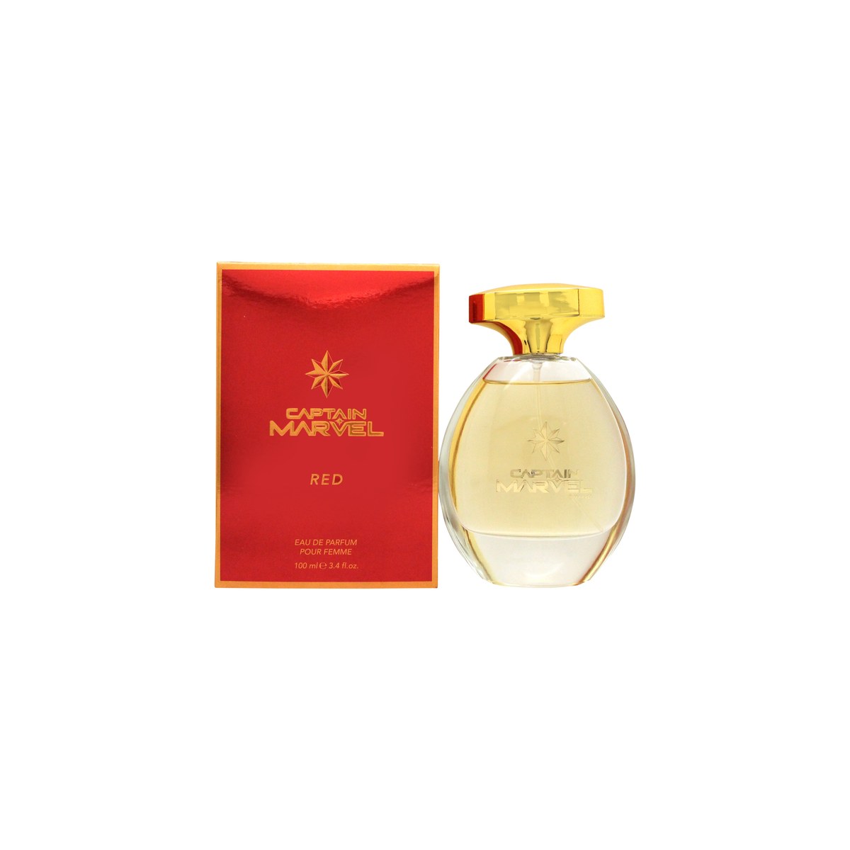 Marvel Captain Marvel Red Eau de Toilette 100ml Spray
