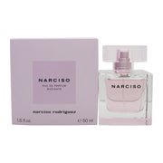 Narciso Radiante Eau De Parfum Narciso Rodriguez 50 ml – flakon i blød lilla nuance med firkantet, minimalistisk design