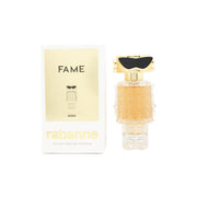 Paco Rabanne Fame Intense Eau de Parfum 30 ml fra Paco Rabanne, gylden robotformet flakon med sort metallisk top