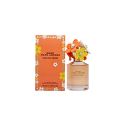 Daisy Ever So Fresh Eau De Parfum Marc Jacobs 75 ml klar glasflaske med gul orange væske og blomsterformet låg