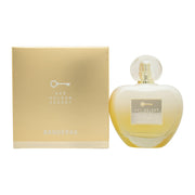 Antonio Banderas Her Golden Secret Eau de Toilette 80 ml i gylden, buet glasflakon med sort låg og diskret mønster