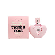 Ariana Grande Thank U, Next Eau de Parfum 100 ml fra Ariana Grande – lyserød hjerteflaske med sølvbase