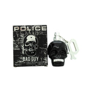 Police To Be Bad Guy Eau De Toilette, Police, 40 ml – sort, kranieformet flaske med mat finish og markant, råt design