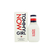 Tommy Hilfiger Tommy Now Girl Eau De Toilette 30 ml, klar rund glasflaske med rød kapsel og minimalistisk logo