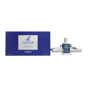 Jean Patou Voyageur Eau de Toilette 50 ml - Ship Edition, klar glasflaske med gylden væske og skibsmotiv