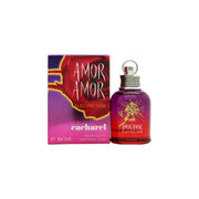 Cacharel Amor Amor Electric Kiss Eau De Toilette, Cacharel, 30 ml – pink glasflaske med hjerteform og sort spraytop