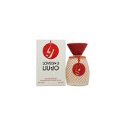 Liu Jo Lovely U Eau de Parfum 100ml, Liu Jo, 100 ml – rosa hjerteformet glasflaske med guldkantet prop og blød romantisk stil