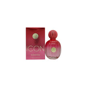 Antonio Banderas The Icon Pour Femme Eau de Parfum, Antonio Banderas, 100 ml, klar glasflakon med rosa duft og guldlåg