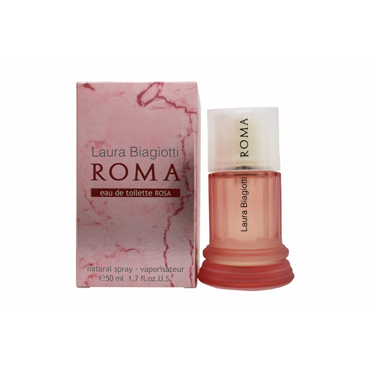 Laura Biagiotti Roma Eau De Toilette Rosa 50ml Spray