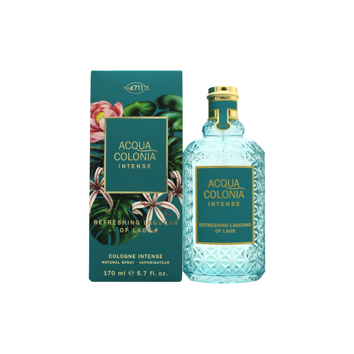 Mäurer & Wirtz 4711 Acqua Colonia Intense Refreshing Lagoons of Laos Eau de Cologne 170ml Spray