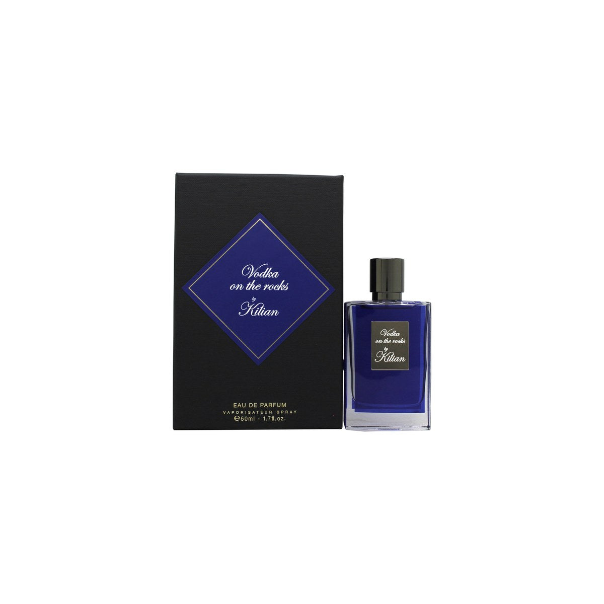 By Killian Vodka On The Rocks Eau de Parfum 50 ml fra By Kilian – klar, tung glasflakon med graverede sider og sølvlåg
