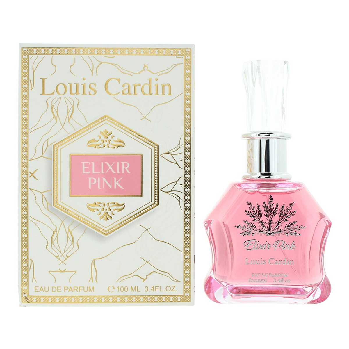 Louis Cardin Elixir Pink Eau de Parfum 100ml Spray