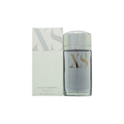 Paco Rabanne Paco XS Eau de Toilette 100 ml – sort, mat firkantet flakon med sølv logo og minimalistisk design