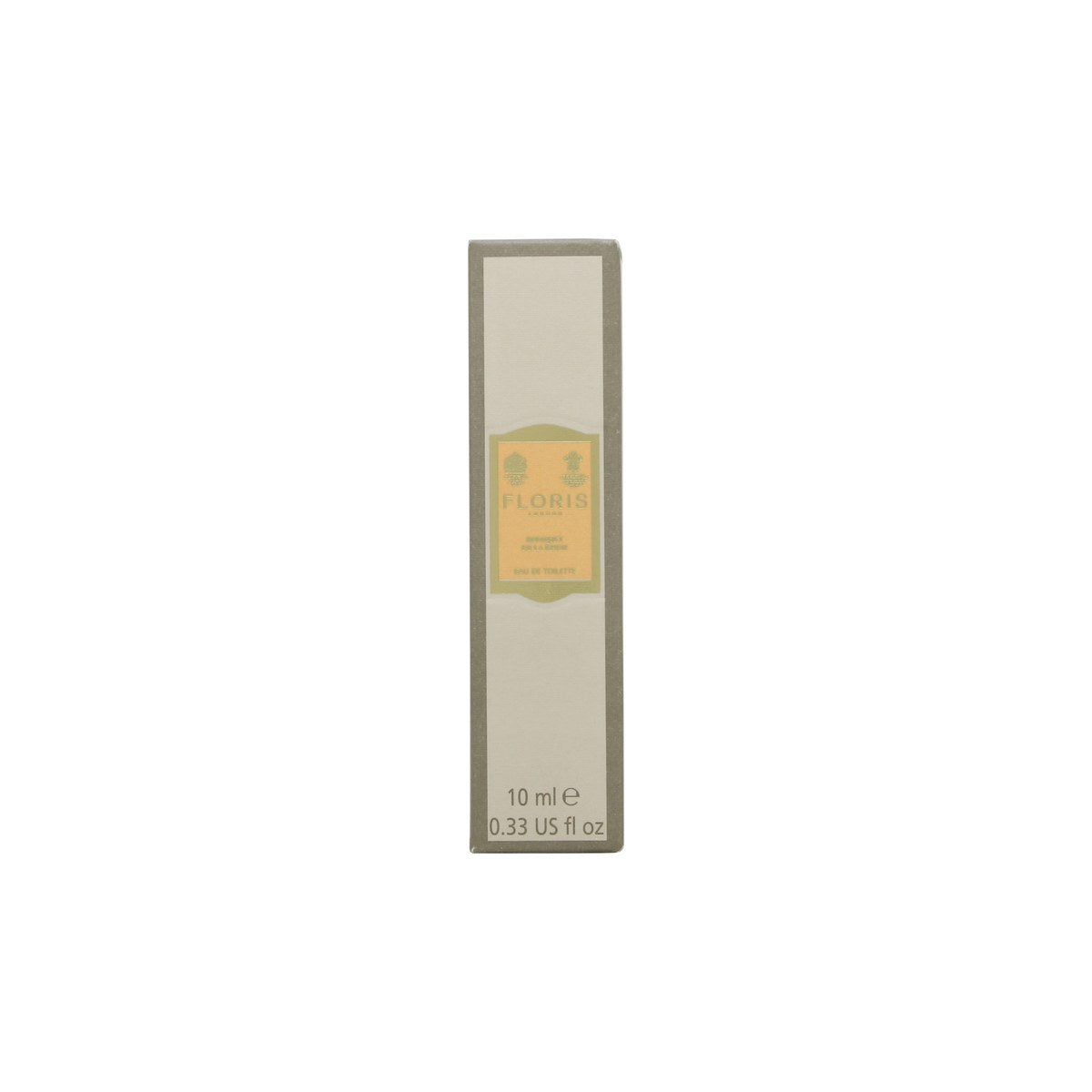 Floris Bouquet De La Reine Eau de Toilette 10 ml fra Floris, klar glasflaske med gylden kork og klassisk etiket.