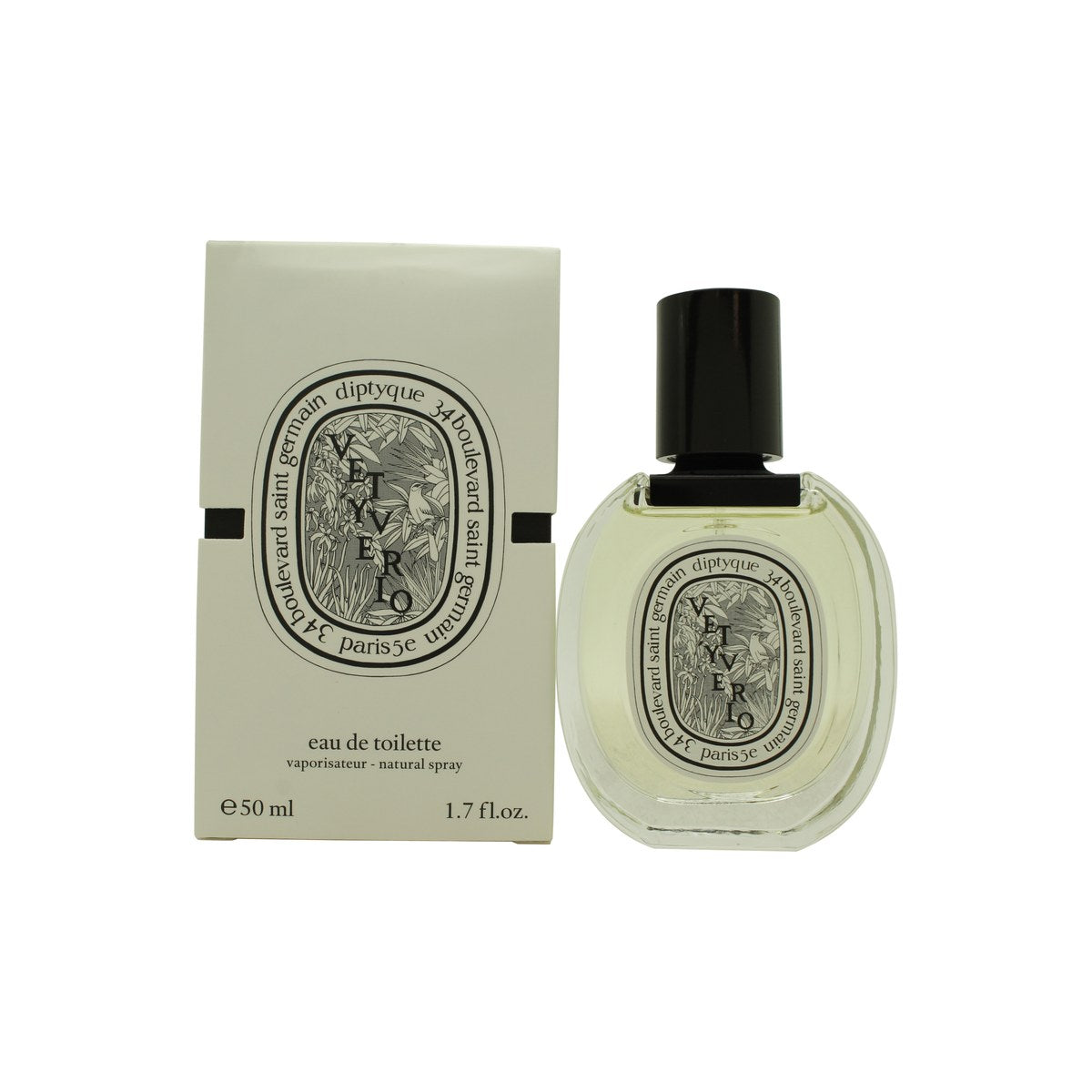 Diptyque Vetyverio Eau de Toilette 50ml Spray