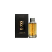 Hugo Boss Boss the Scent Eau de Toilette 100 ml fra Hugo Boss – ravfarvet glasflakon med sort kasket og metalramme
