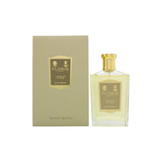 Floris Tuberose in Silk Eau de Parfum, Floris, 100 ml – klar riflet glasflaske med gulddetaljer og cremeæske.