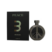 Bharara Peace Eau De Parfum 100ml fra Bharara Beauty 100 ml i klar glasflaske med gyldent låg og enkel hvid etiket