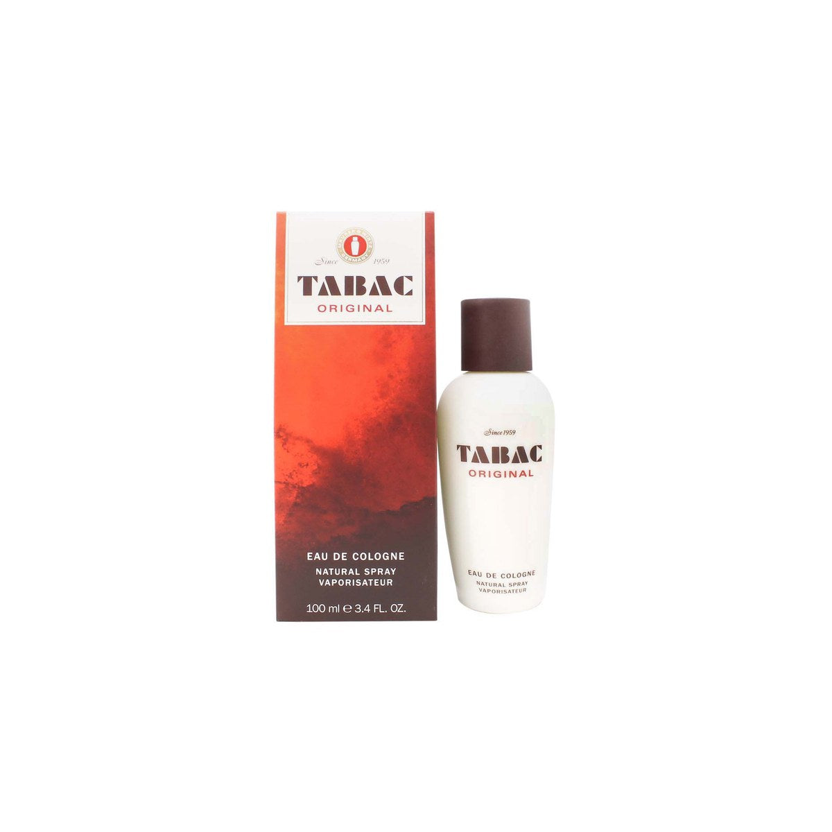 Mäurer & Wirtz Tabac Original Eau De Cologne 100 ml fra Mäurer & Wirtz i klar glasflakon med ravfarvet duft og sort låg