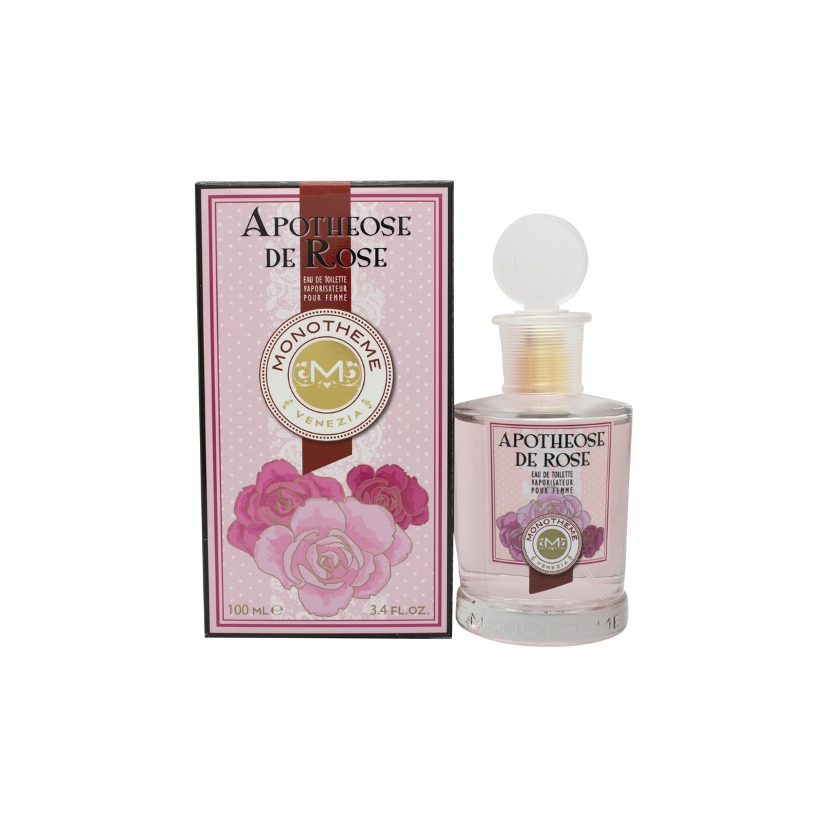 Monotheme Apotheose de Rose Eau de Toilette 100ml Spray