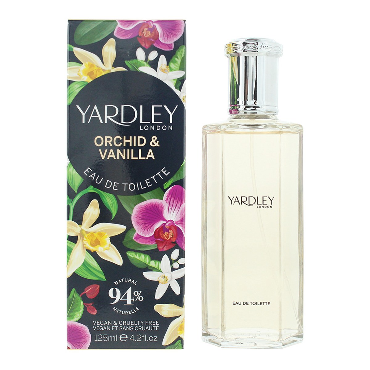 Yardley Orchid & Vanilla Eau de Toilette 125ml Spray