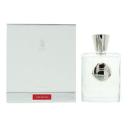 Giardino Benessere The Bianco Extrait de Parfum 100 ml i klar glasflakon med hvid etiket og gyldent låg
