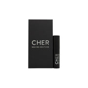 Cher Eau de Couture Eau de Parfum 10ml fra Cher 10 ml i slank glasflaske med lyserød duft og sølvfarvet låg